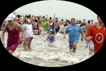 Nieuwjaarsduik Katwijk en Noordwijk
