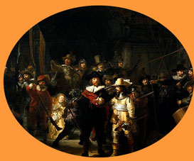 Mooie schilderijen van Rembrandt uitvergroot 